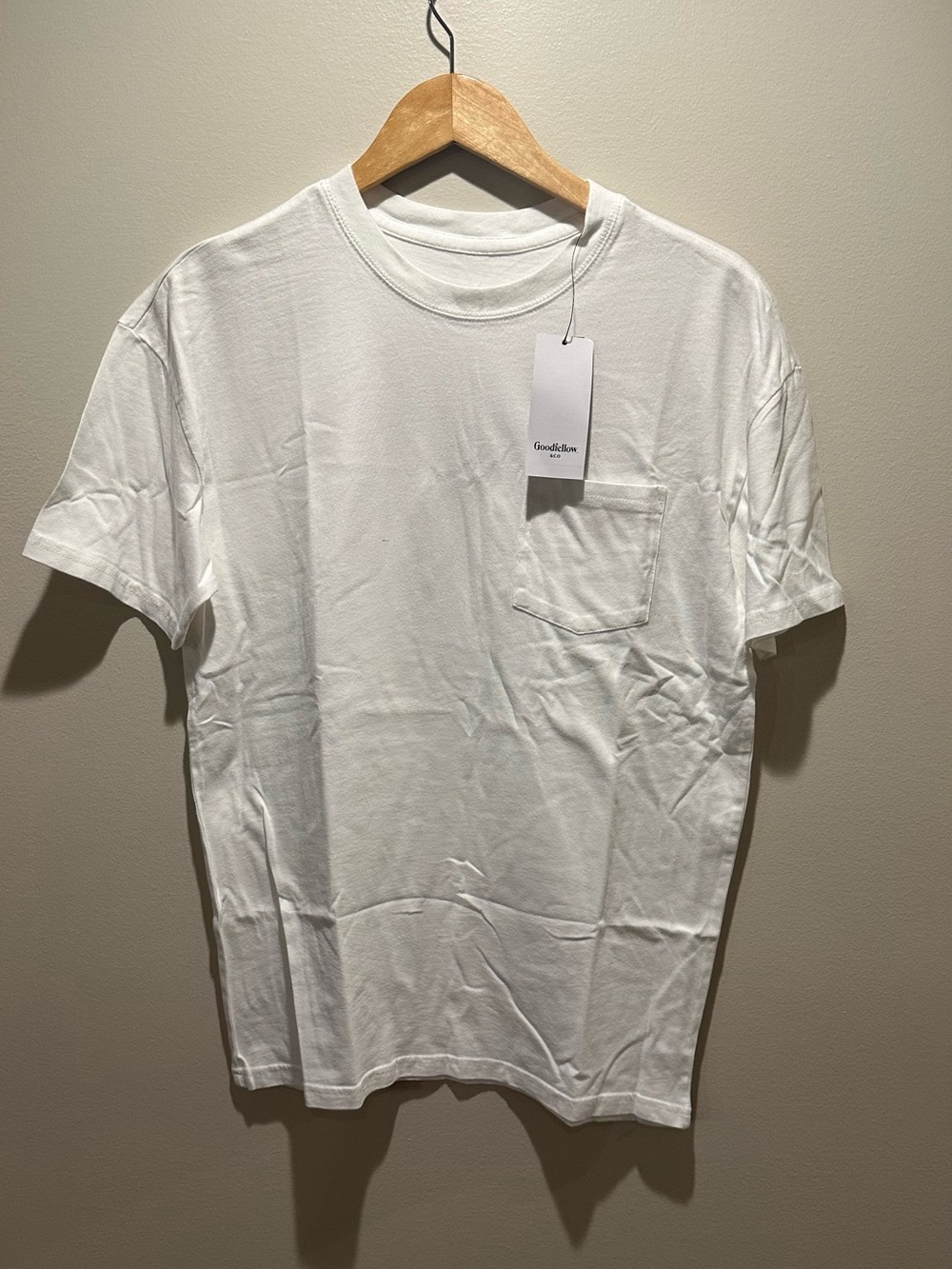 Goodfellow & Co White Short-Sleeve Crew Tee